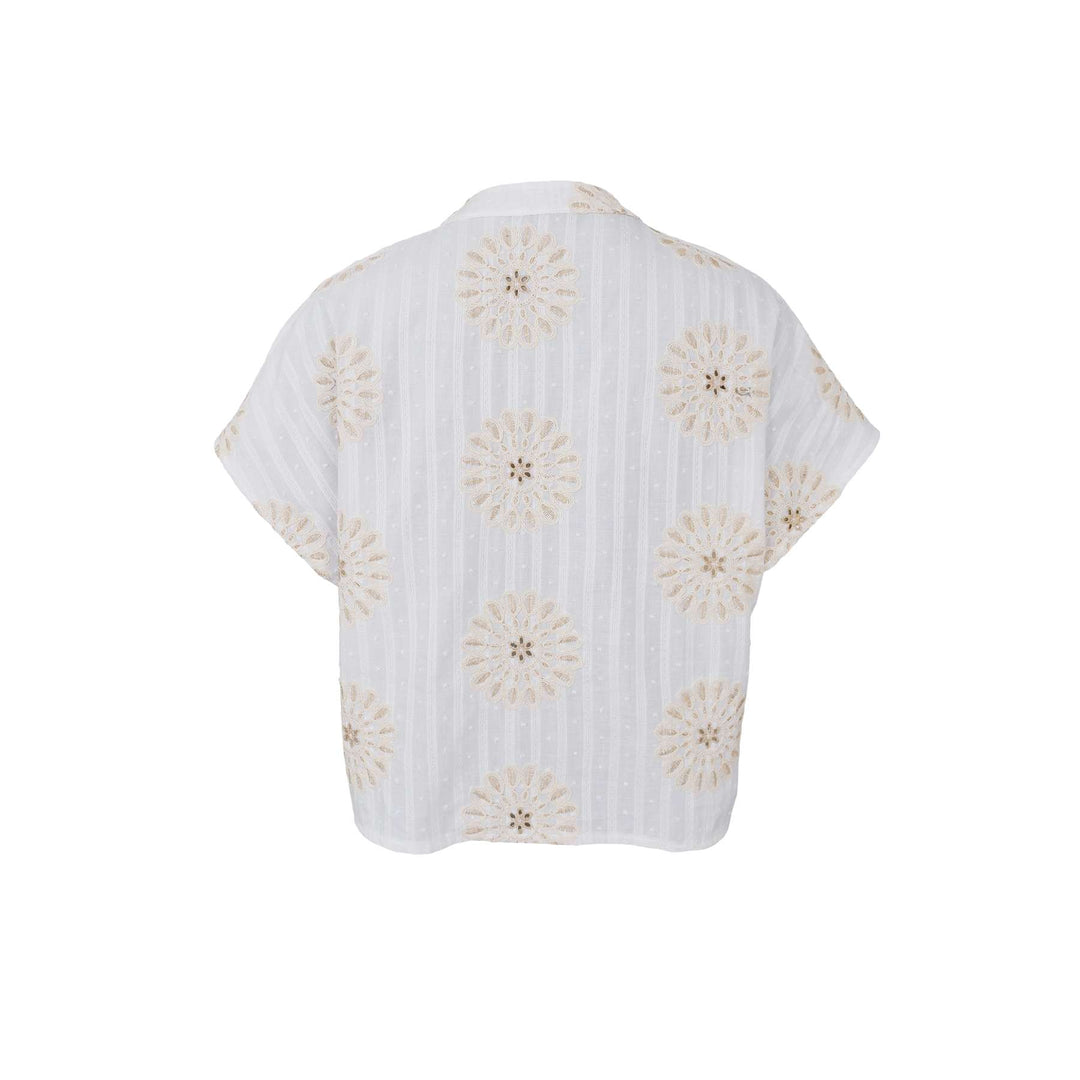 Blanca loose skjorte - creme - Many Colors