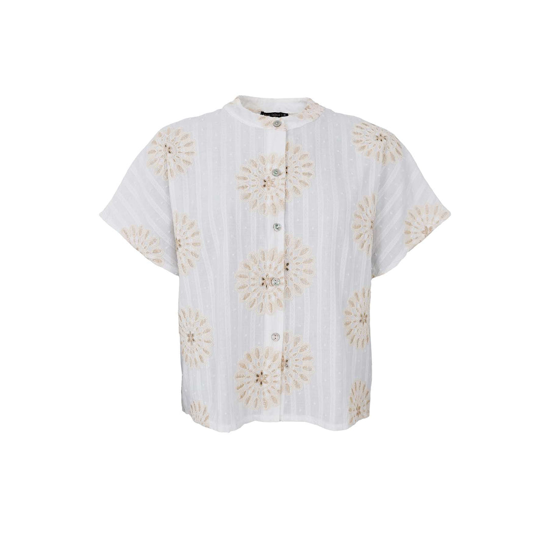 Blanca loose skjorte - creme - Many Colors
