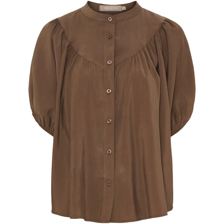 Melodie bluse - brun