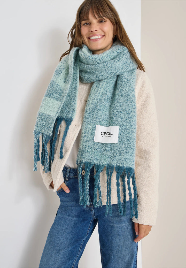Børstet skjerf - moonstone - Many Colors