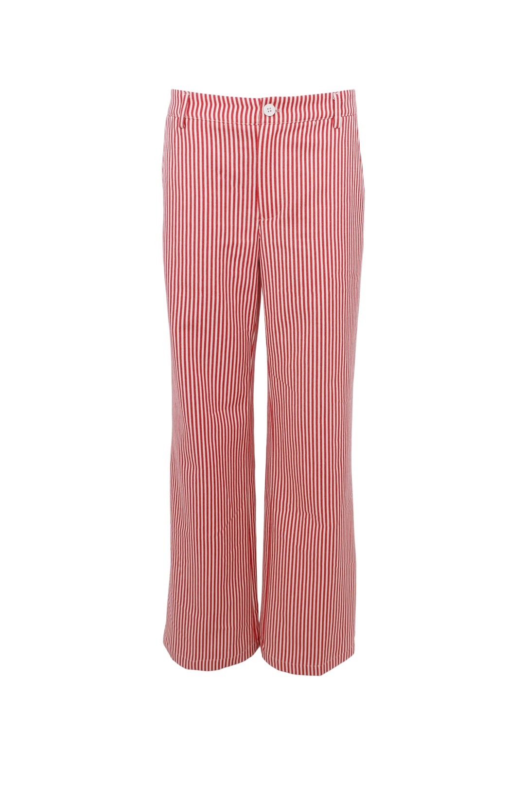 Bukse - striper - rød/off hvite - Many Colors