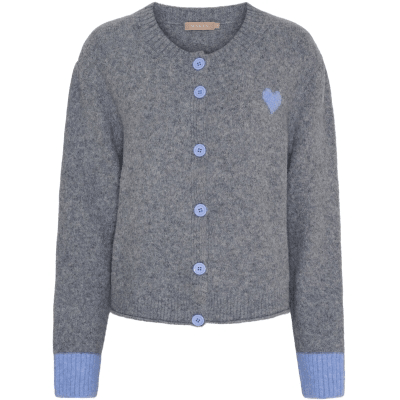 Calla strikk - grå/blå - Many Colors