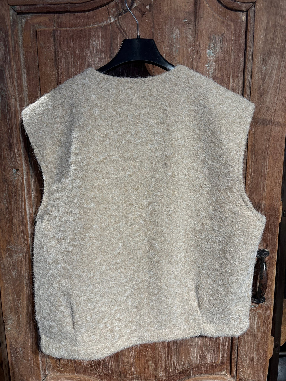 Capella strikke vest - beige - Many Colors