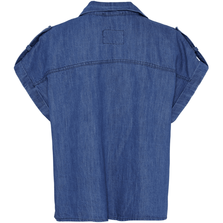 Carola Vest - medium blå - Many Colors