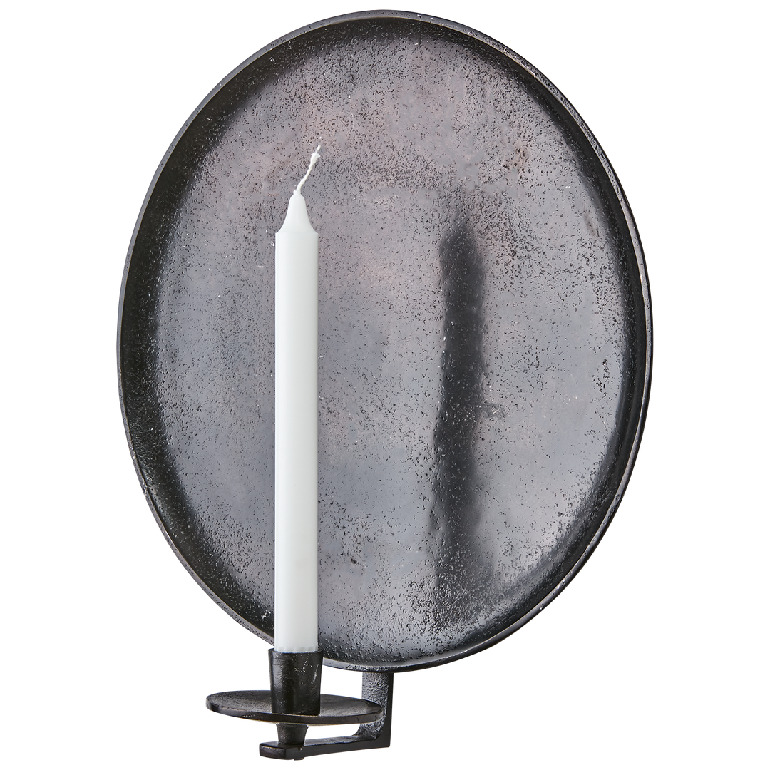 Carter vegg lysestake - mørkebrun - M