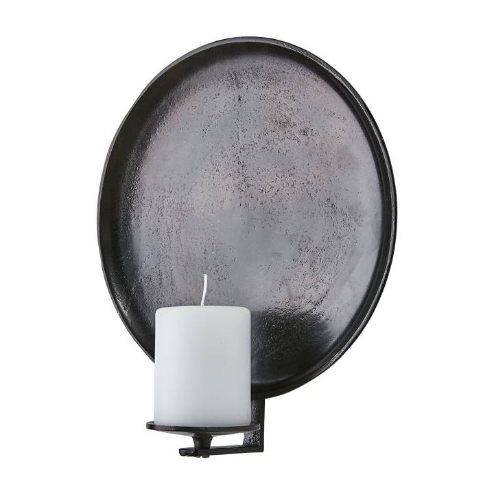 Carter vegg lysestake - mørkebrun - S