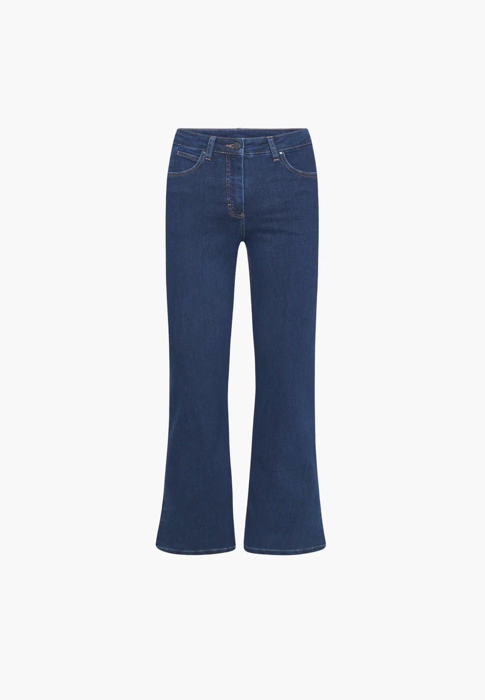 Charlotte flare regular ML - mørk blå denim - Many Colors