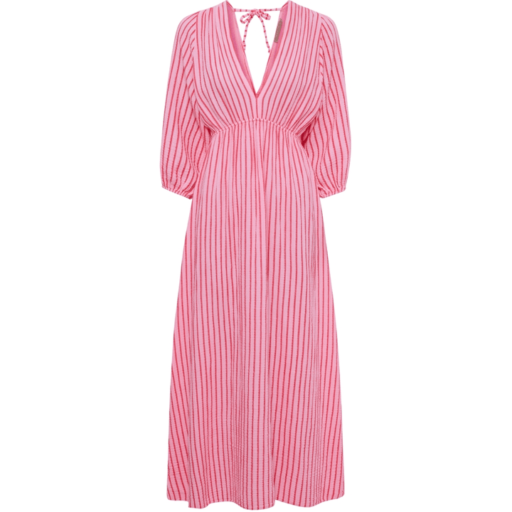 Clario kjole - rød/baby rosa - Many Colors
