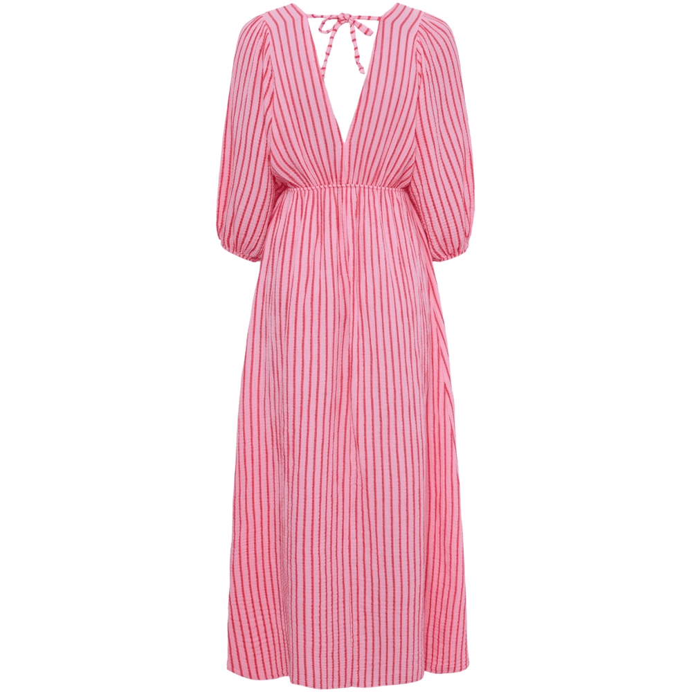 Clario kjole - rød/baby rosa - Many Colors