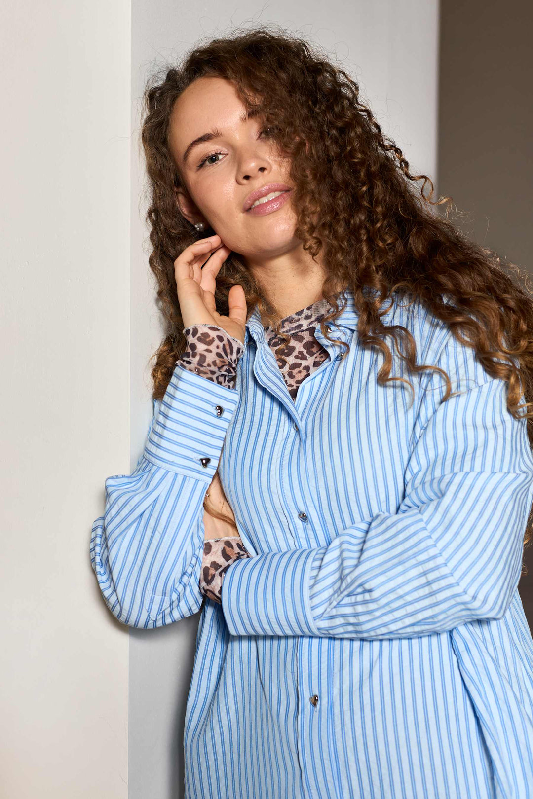 Valentine skjorte - blå