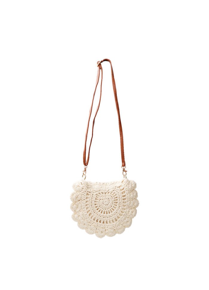 Crochet mini veske - cream - Many Colors