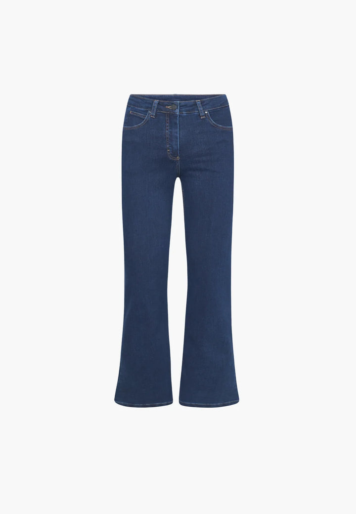 Charlotte flare regular ML - mørk blå denim