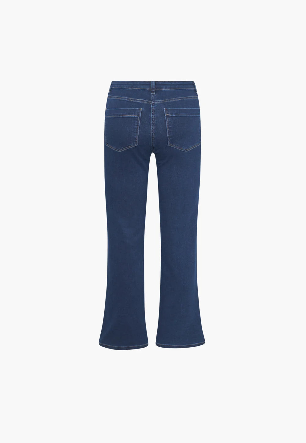 Charlotte flare regular ML - mørk blå denim