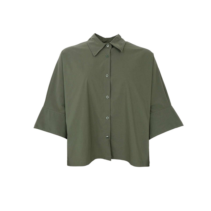 Davina loose skjorte - army - onesize - Many Colors