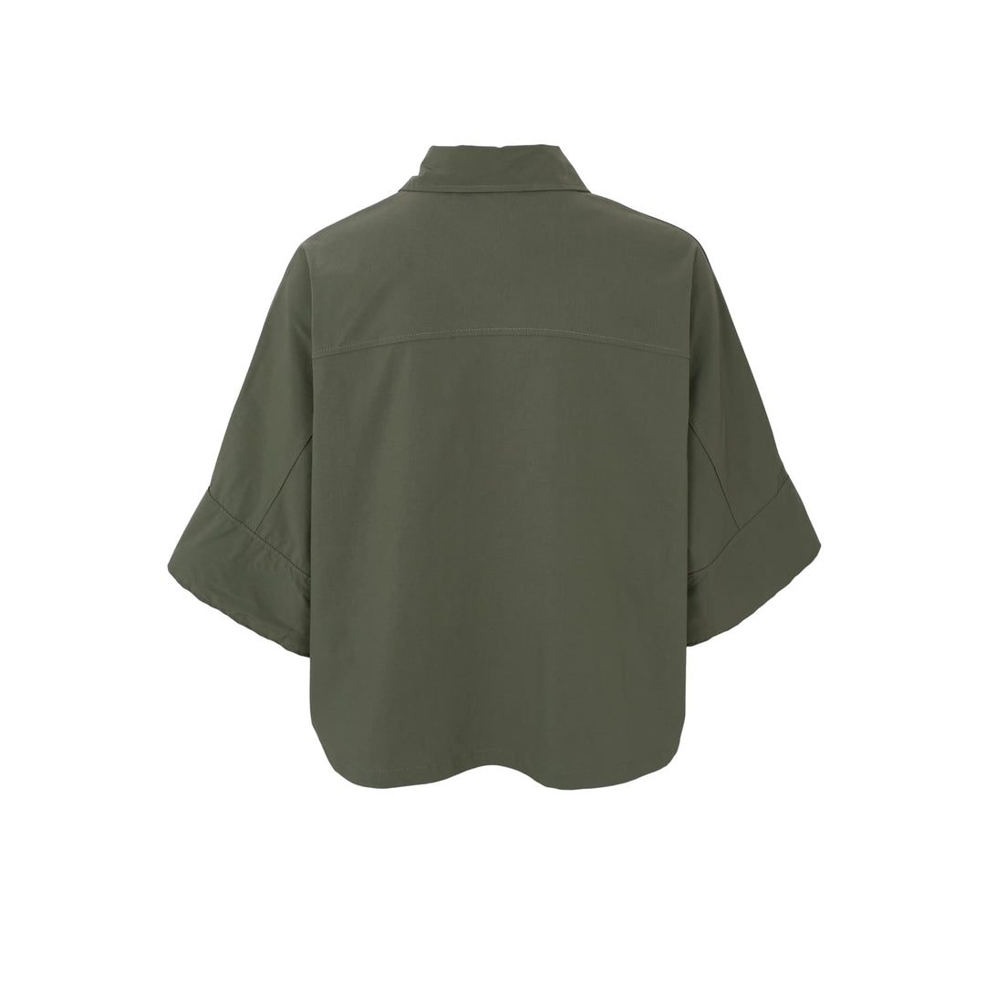 Davina loose skjorte - army - onesize - Many Colors