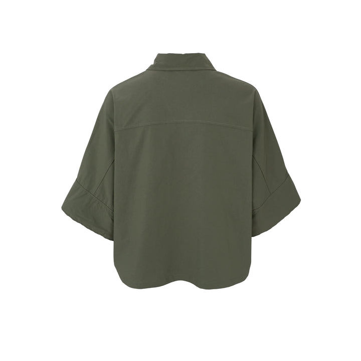 Davina loose skjorte - army - onesize - Many Colors
