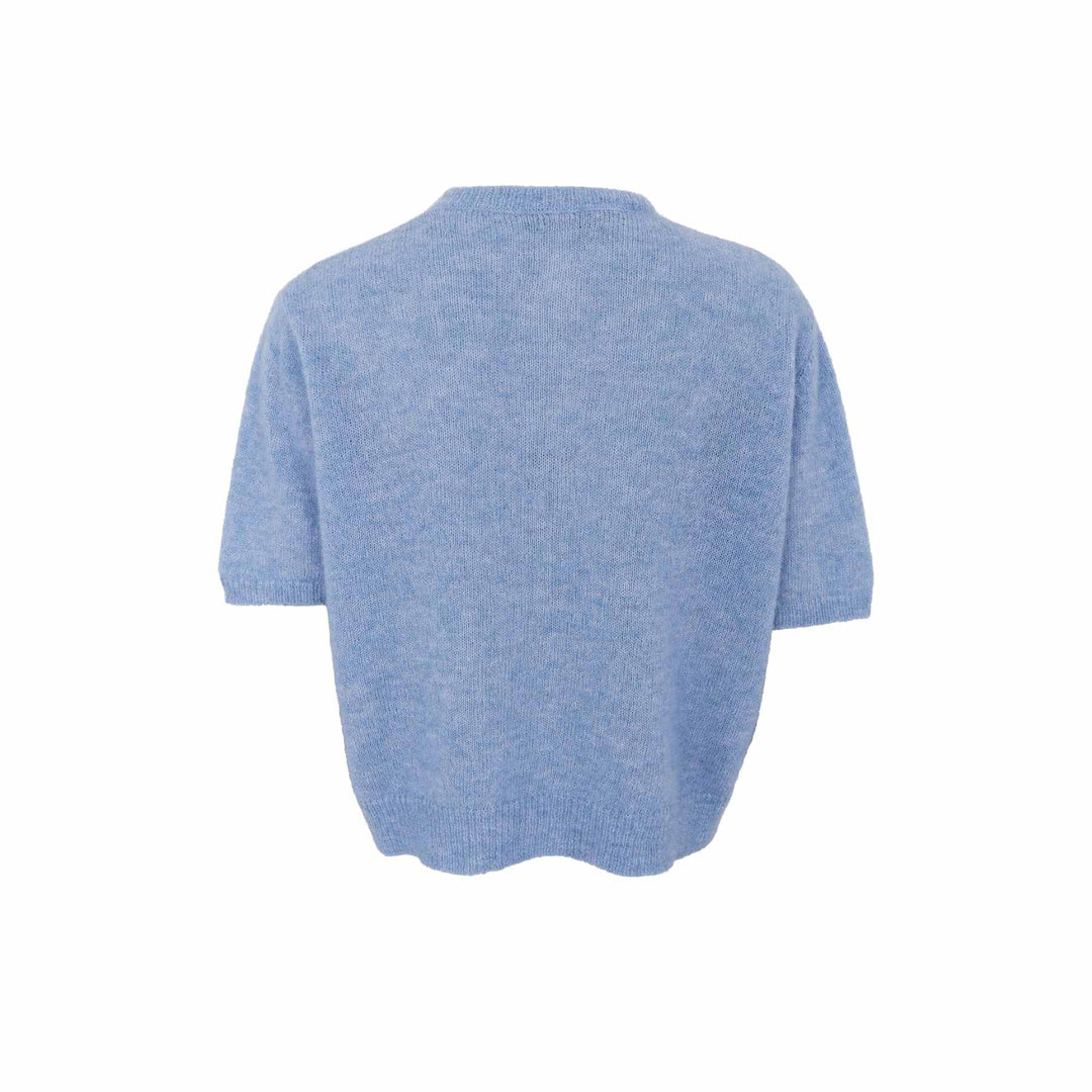 Dell ss cardigan - blå - Many Colors