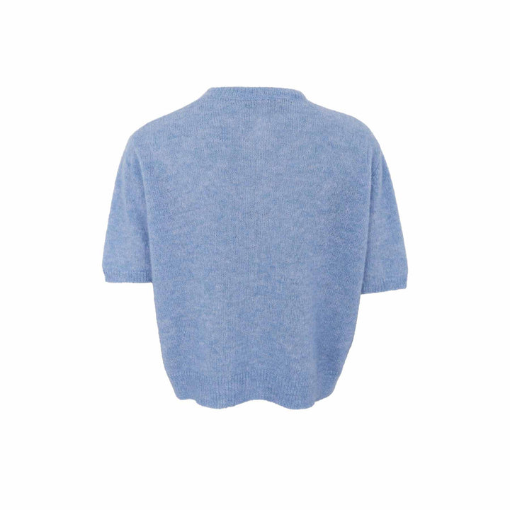 Dell ss cardigan - blå - Many Colors