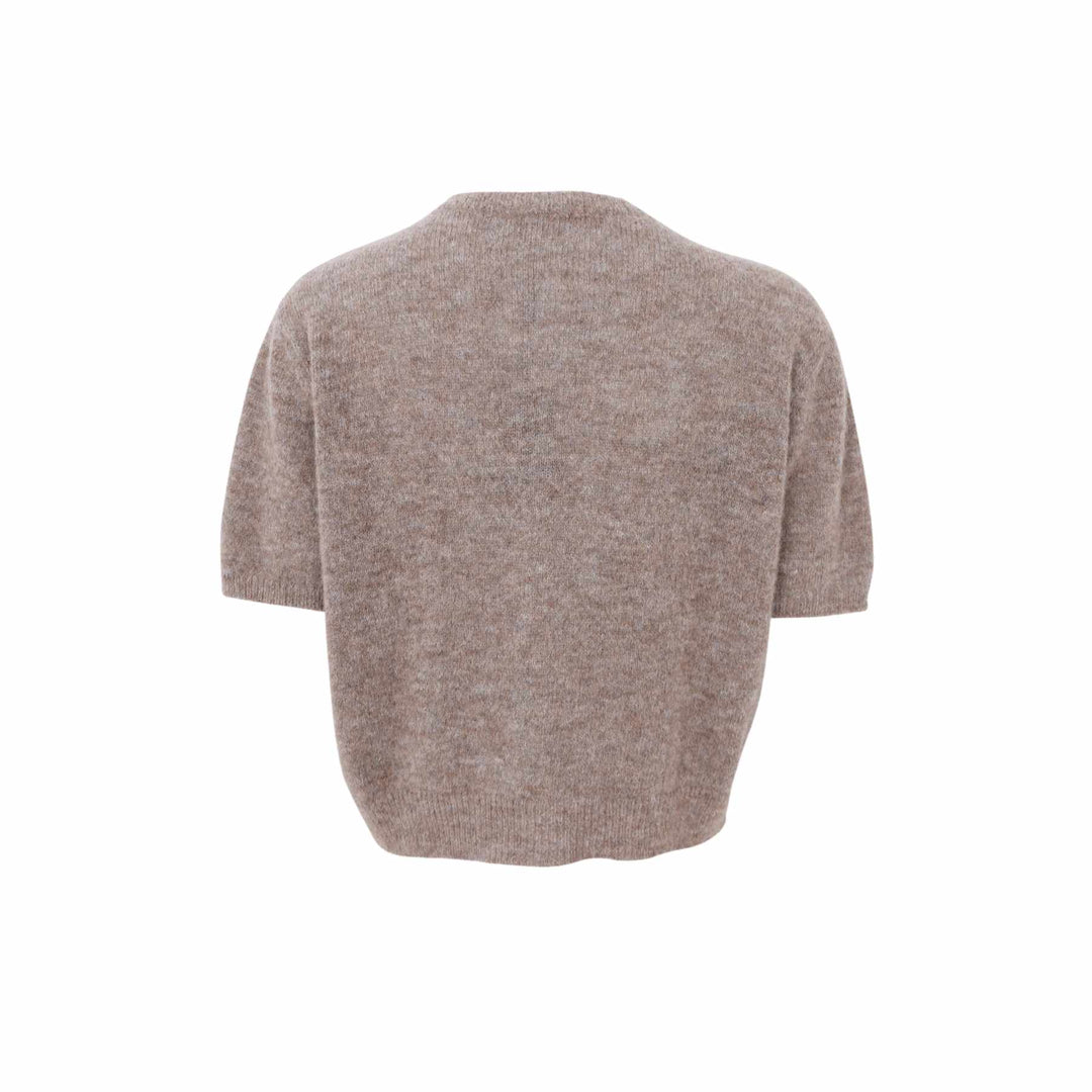 Dell ss cardigan - taupe - Many Colors