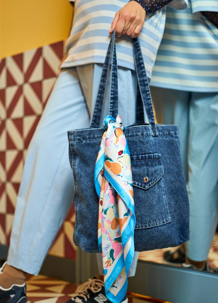 Denim - enkel lomme - Many Colors