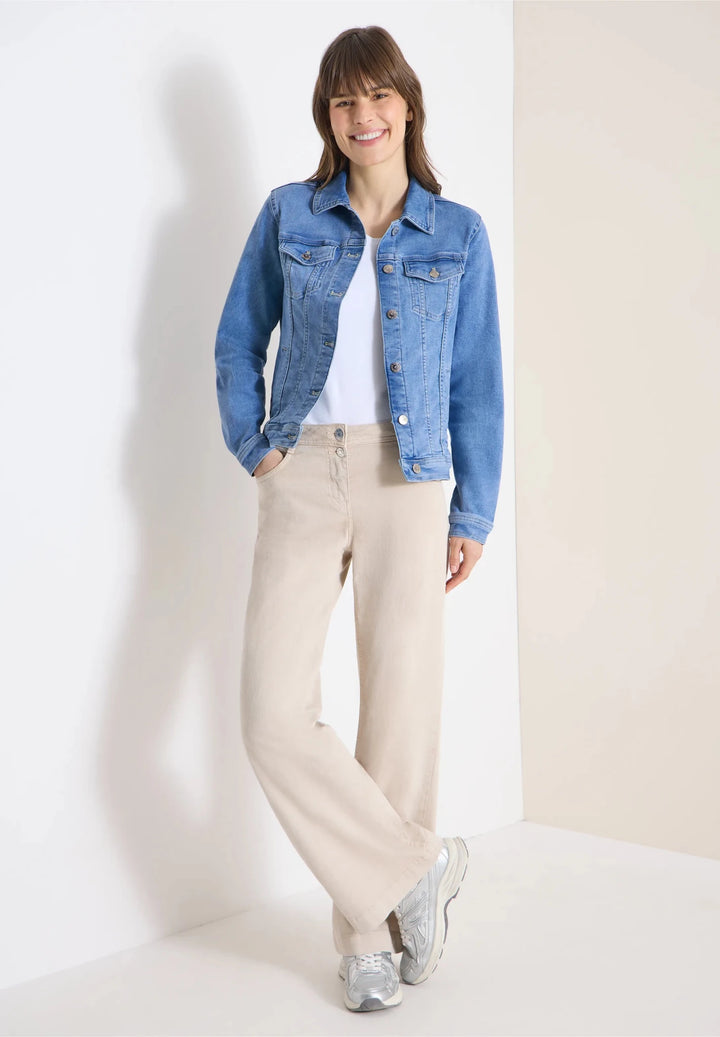 Denim jakke - lys blå - Many Colors