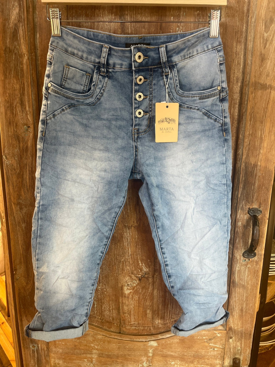 Denim leggbukse - Many Colors