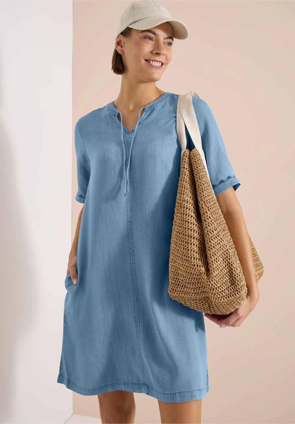 Denim look kjole - Many Colors