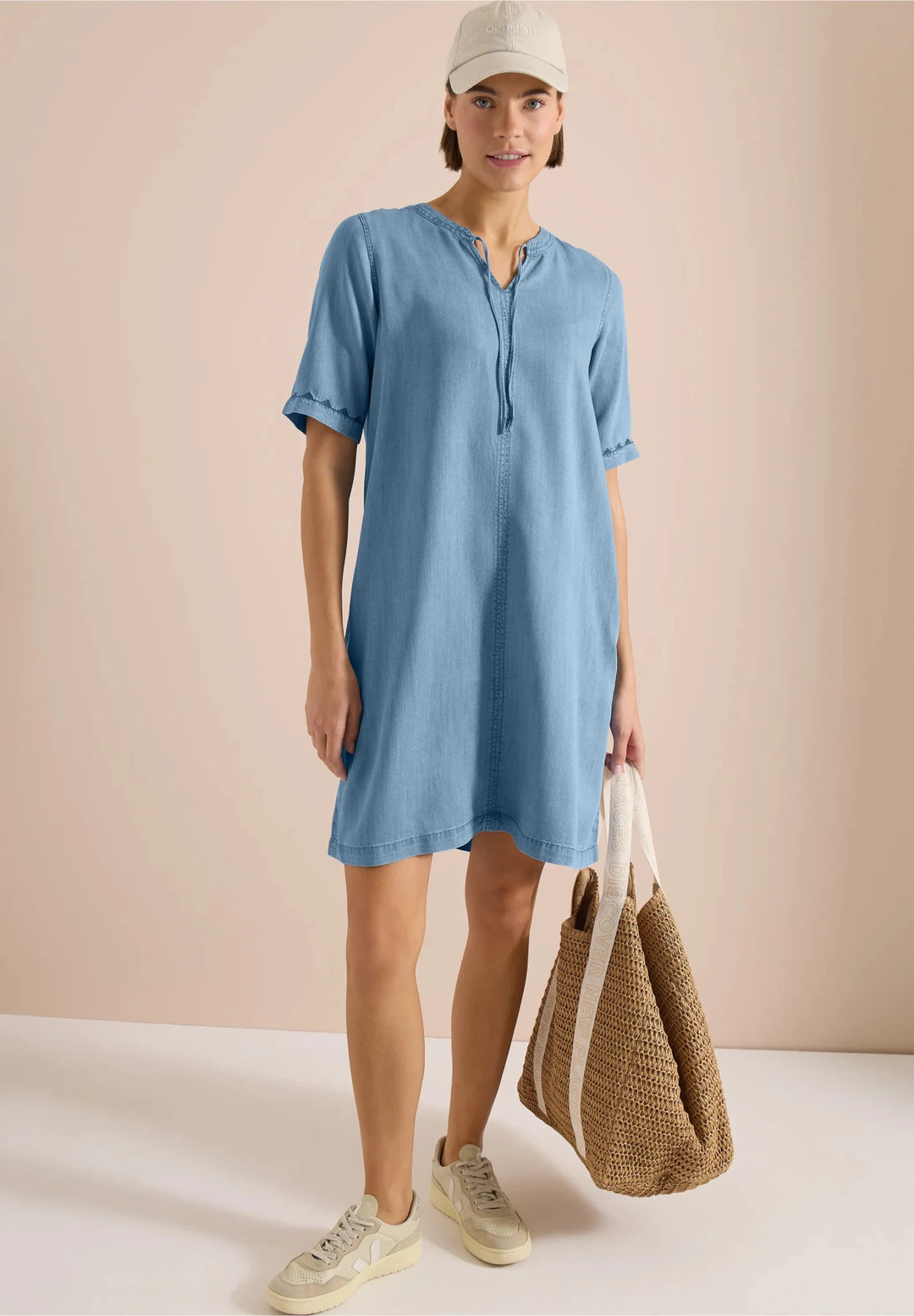 Denim look kjole - Many Colors
