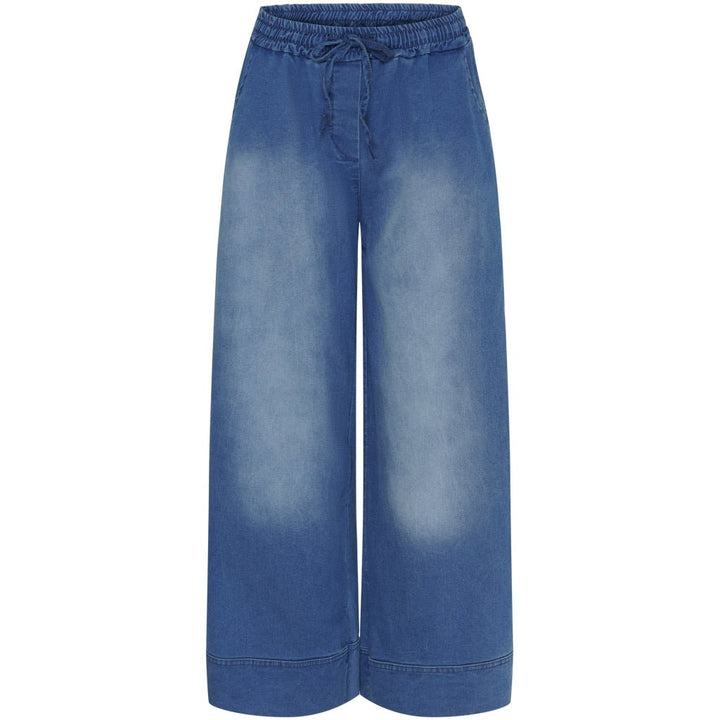 Denimbukse med sleng - mellom denim - Many Colors