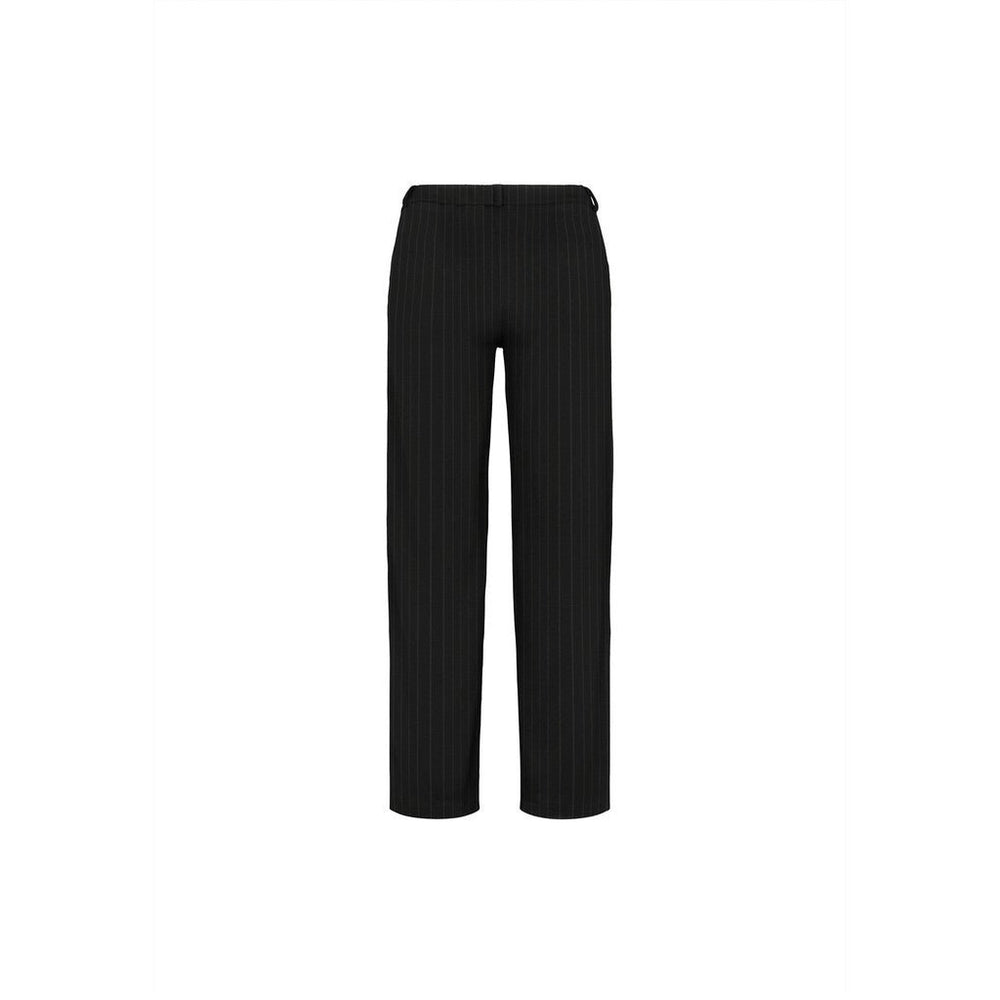 Donna loose ML - svart - striper - Many Colors