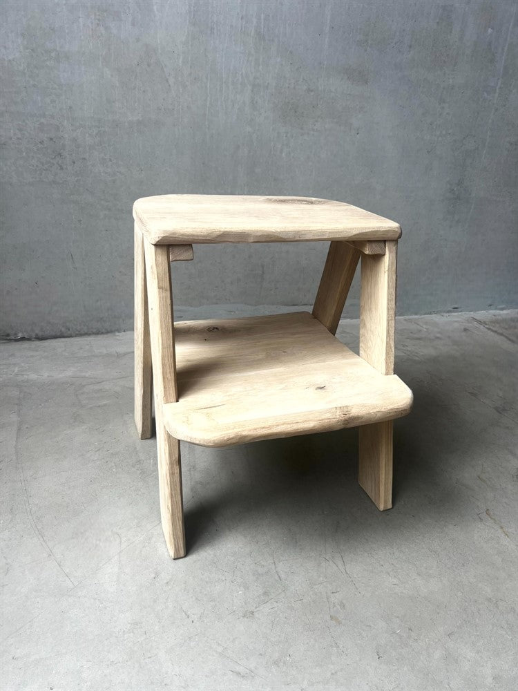 Eik trappe stol - 47 cmh - 43x38x47 cmh - Many Colors