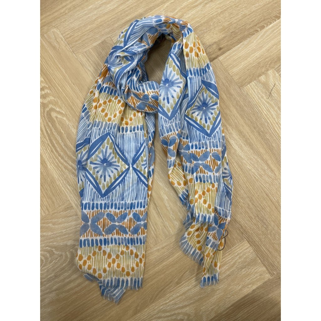 Emila skjerf - blå - Many Colors