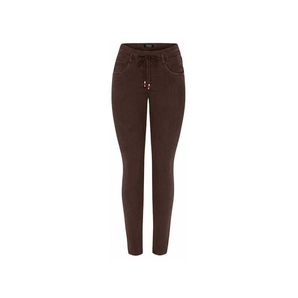 Emma jeans - brun - Many Colors