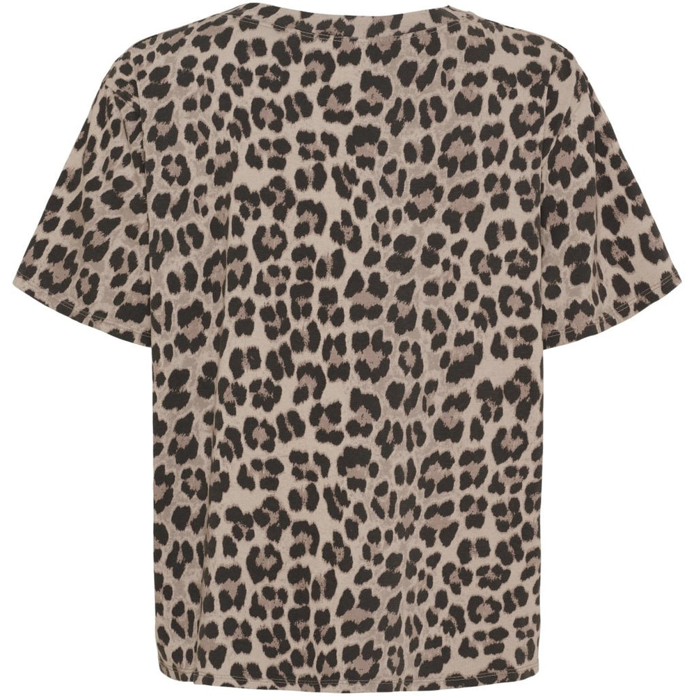 Estrid t - skjorte - beige/svart - Many Colors