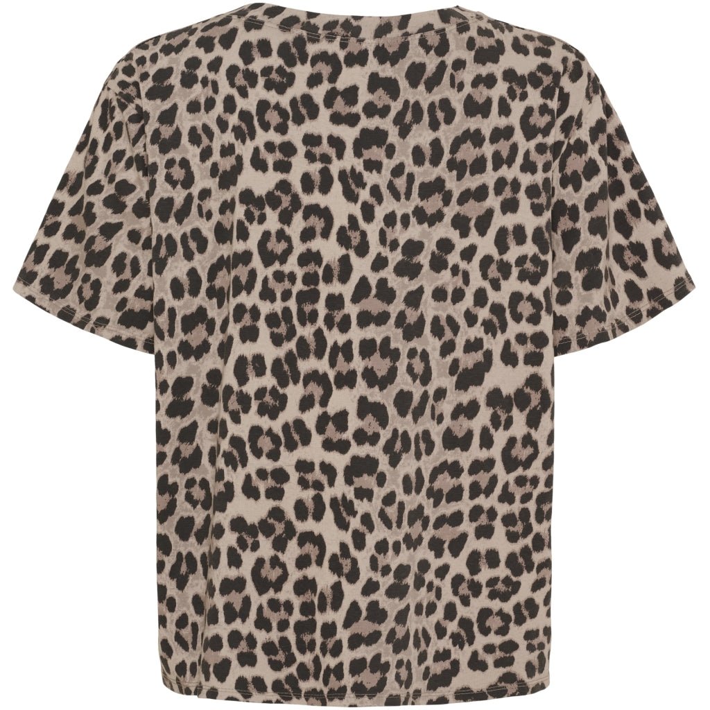 Estrid t - skjorte - beige/svart - Many Colors