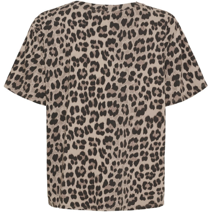 Estrid t - skjorte - beige/svart - Many Colors
