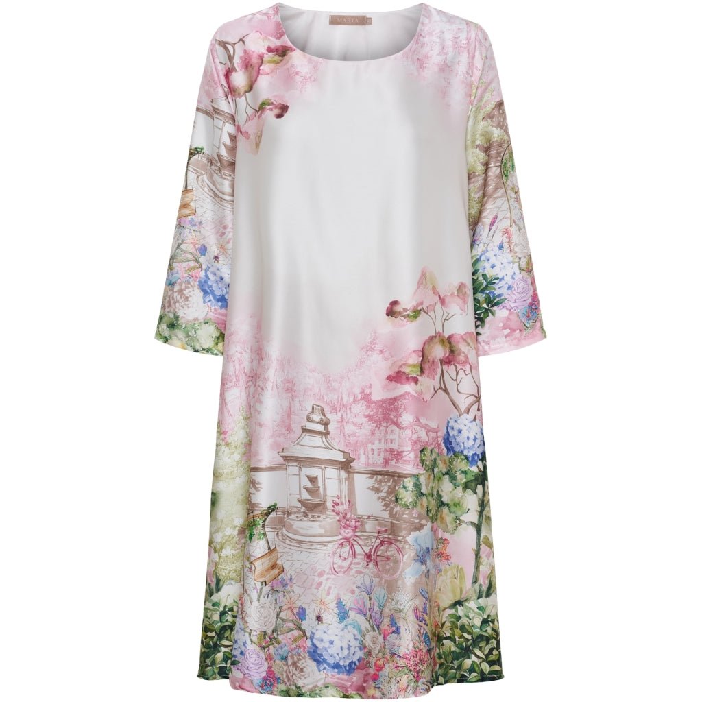 Fabiana kjole - rosa - onesize - Many Colors