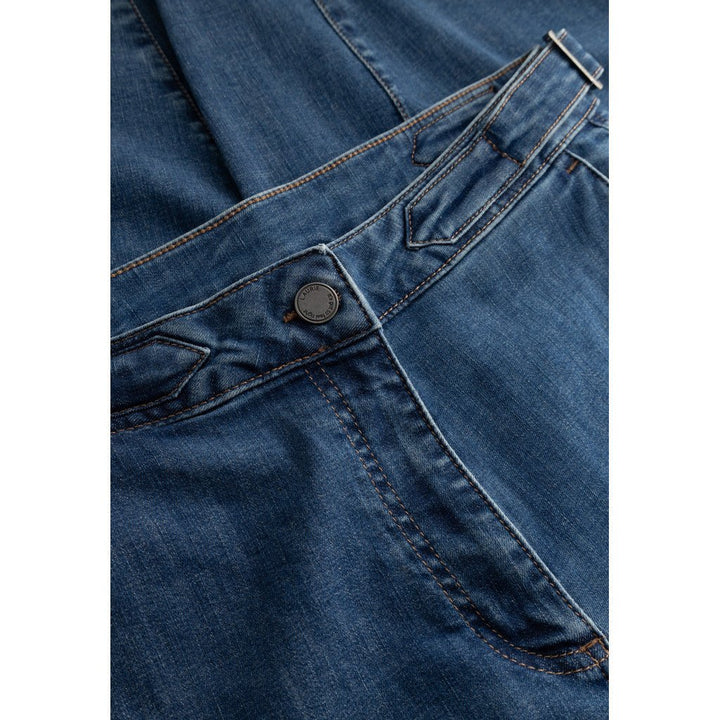 Freya tapered loose cropped - blu denim - Many Colors