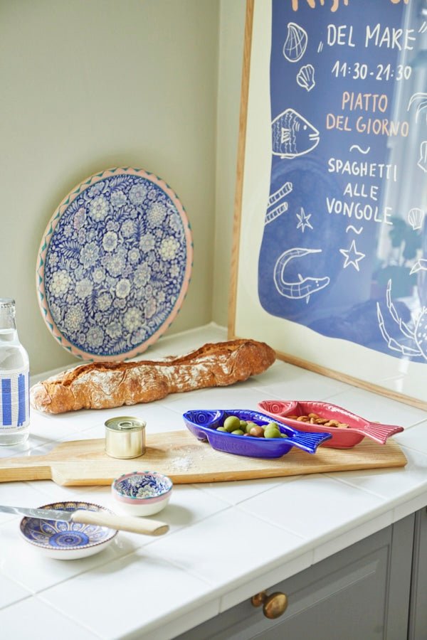 Frolencia tallerken large - assorterte 4 farger - Many Colors