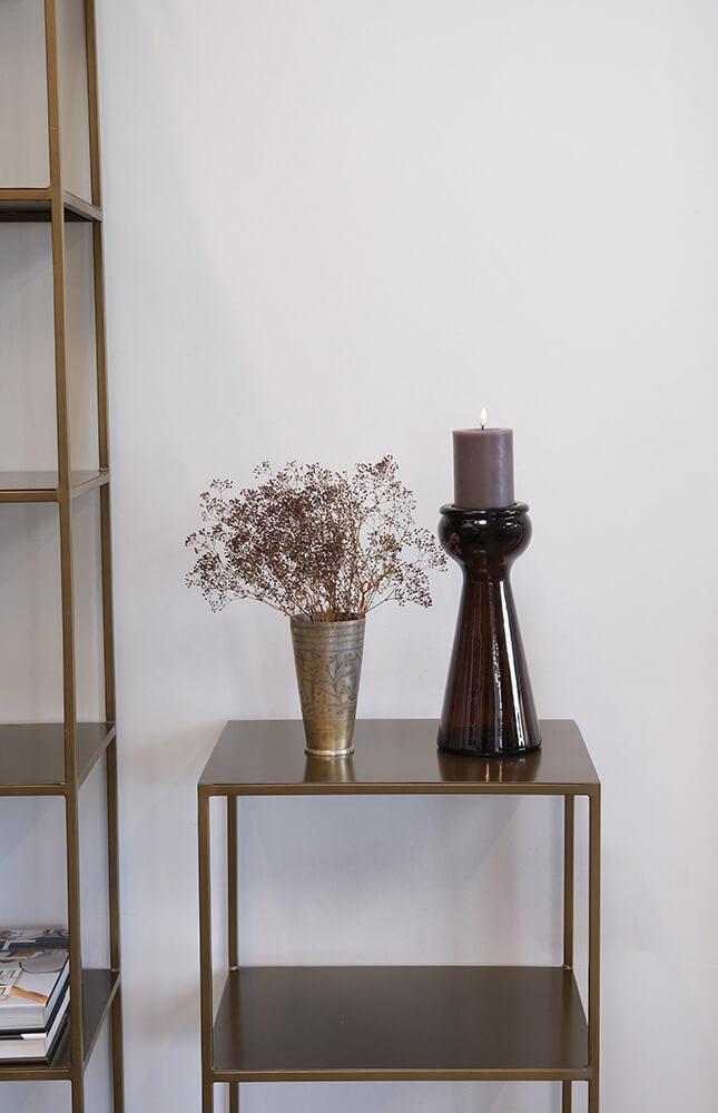 Zellweger vase -  sjokolade