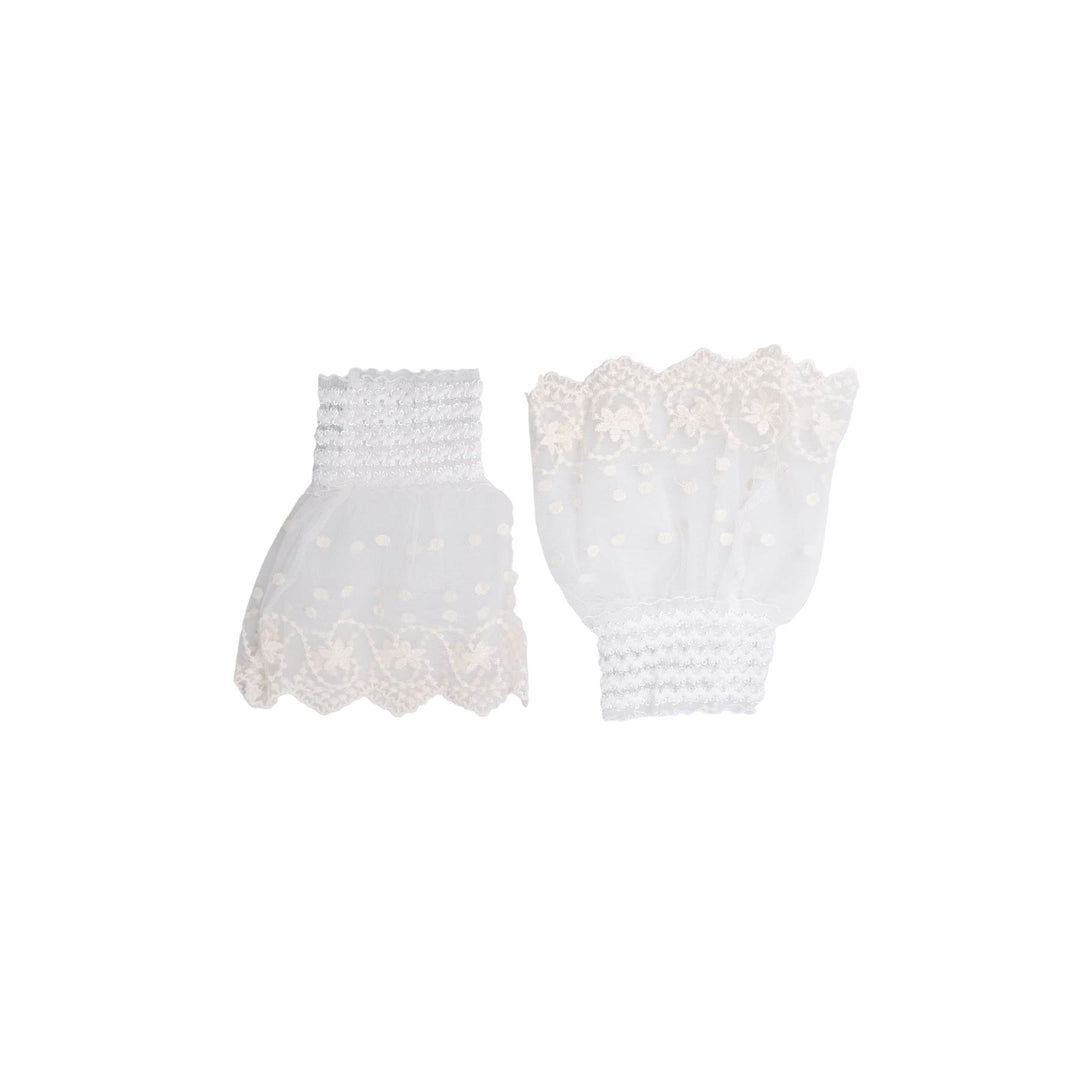 Reeva blondemansjetter - off white