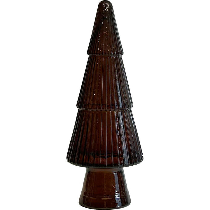 Glassjuletre - sjokolade - Many Colors