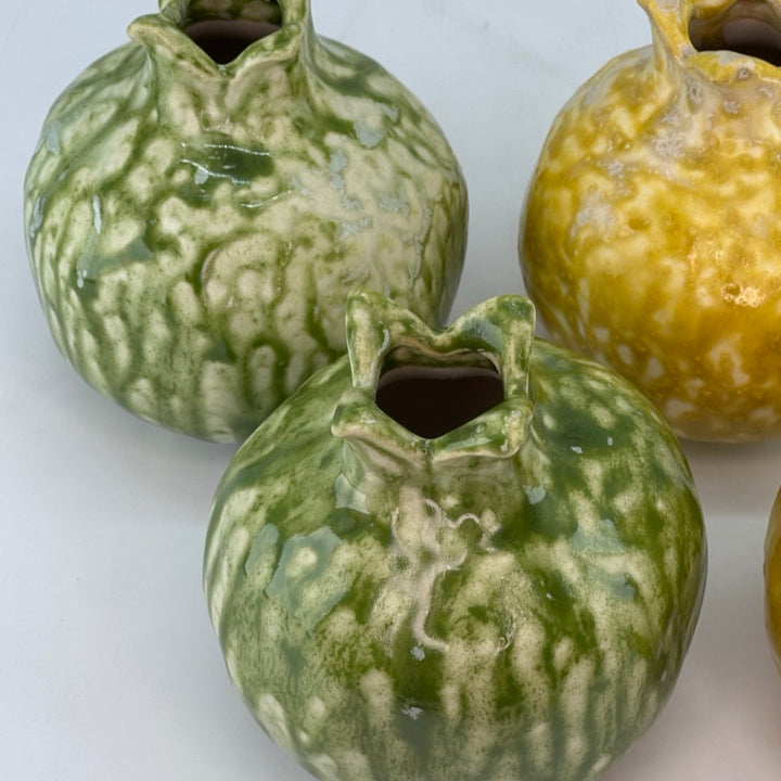 Vase granateple - grønn