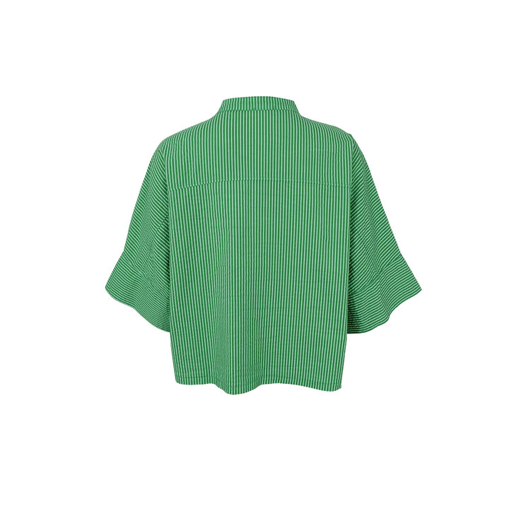 Ally loose skjorte - grønn - onesize