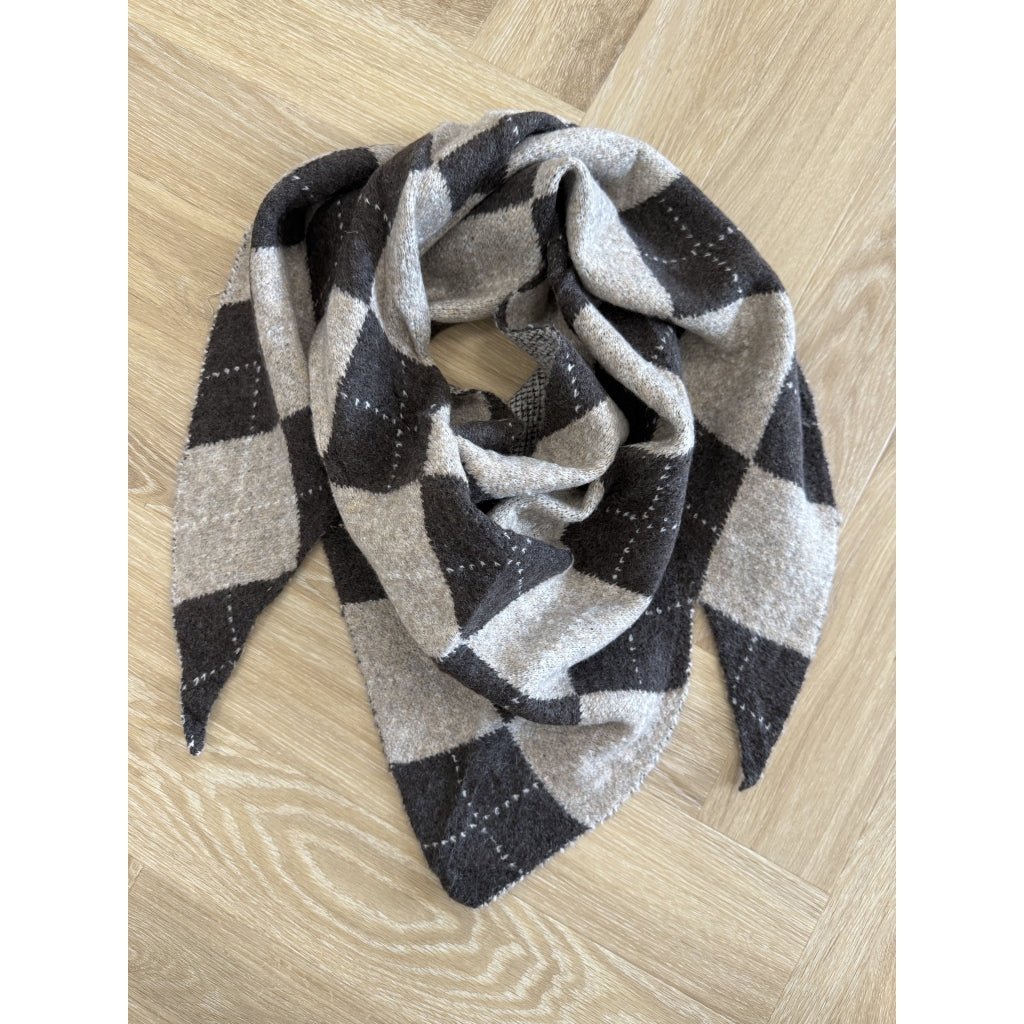 Gretzel skjerf - Coffee/taupe - Many Colors