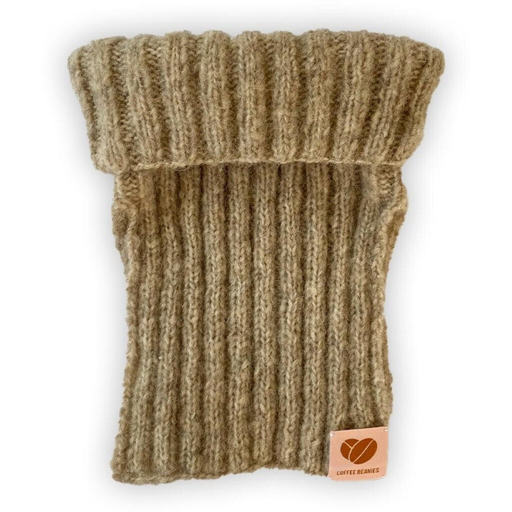 Coffee Beanies hals - sand