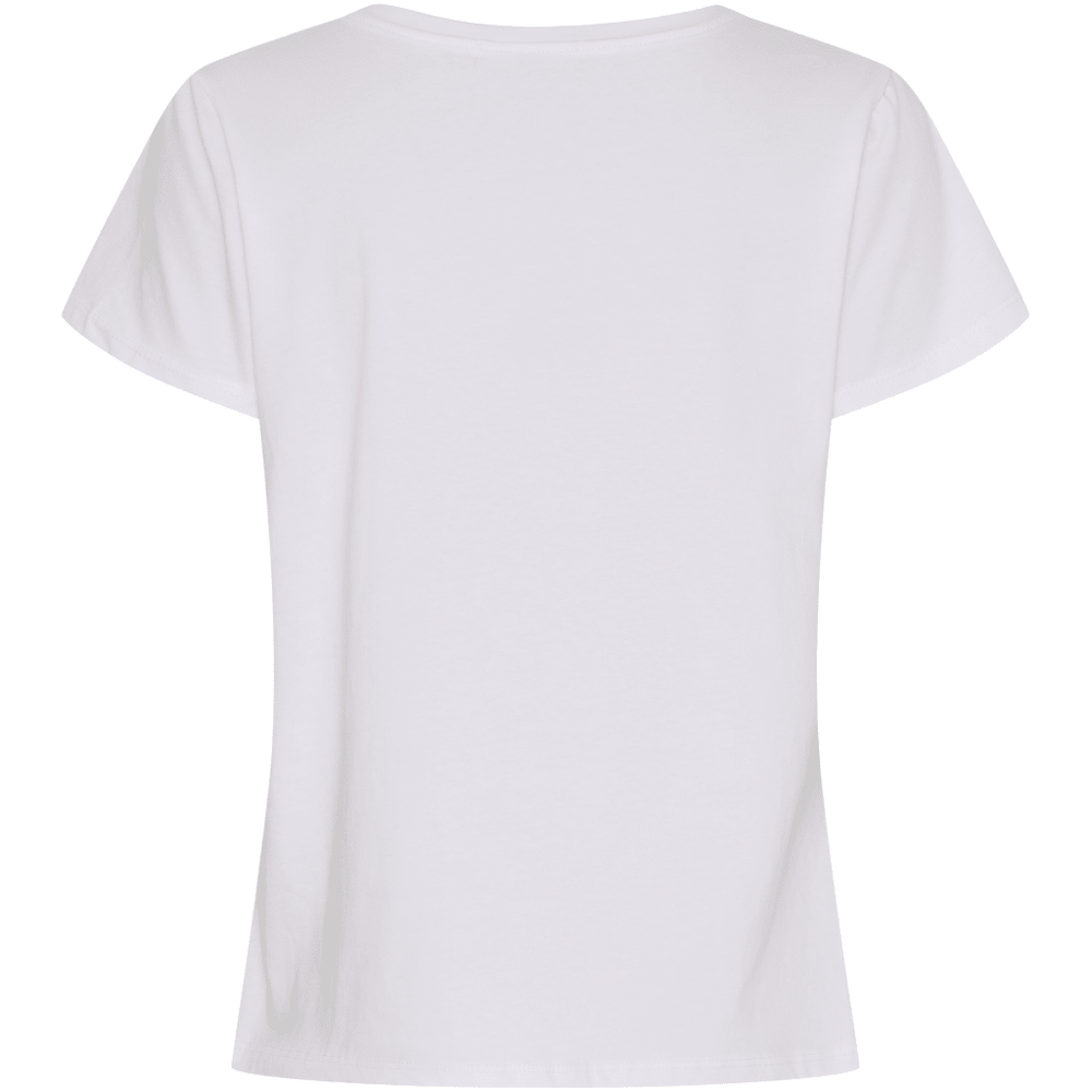 Herdis t - skjorte - hvit/blå - Many Colors