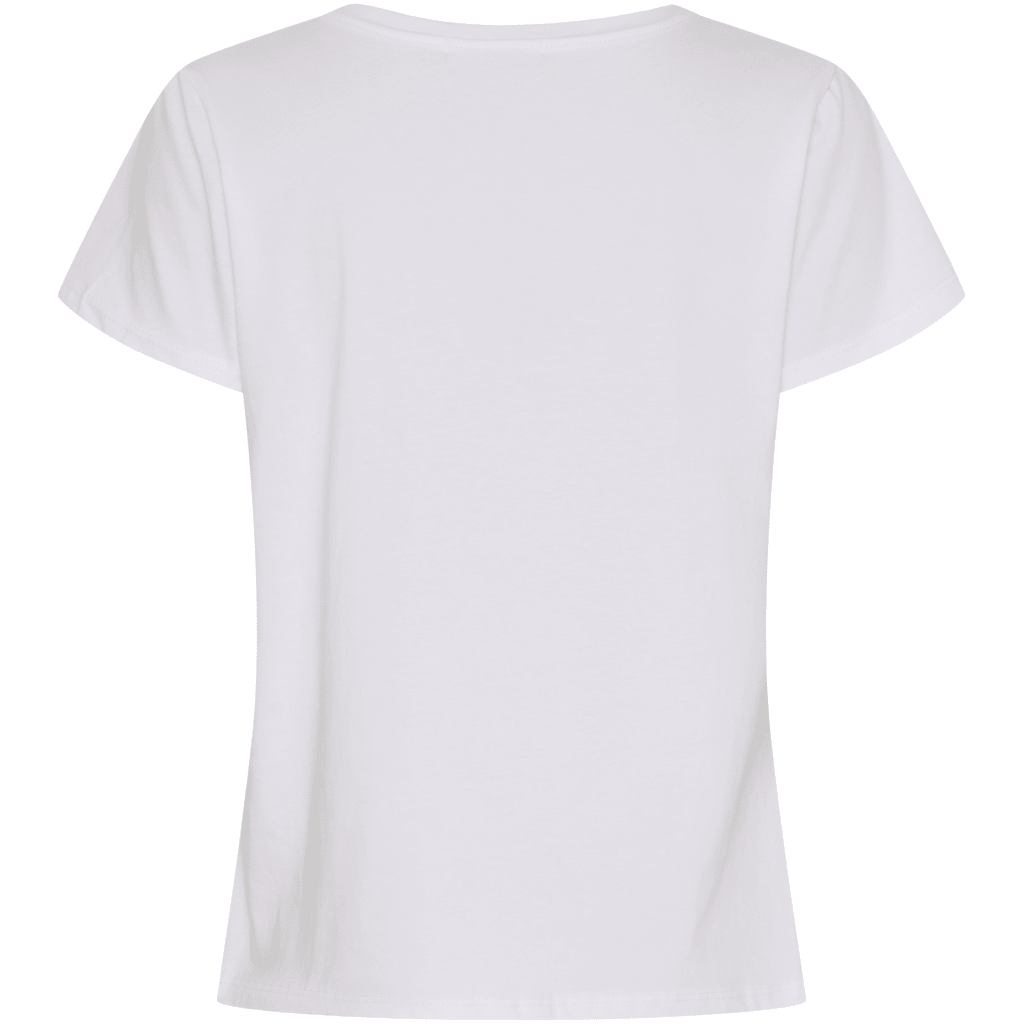 Herdis t - skjorte - hvit/blå - Many Colors