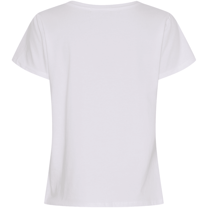 Herdis t - skjorte - hvit/blå - Many Colors