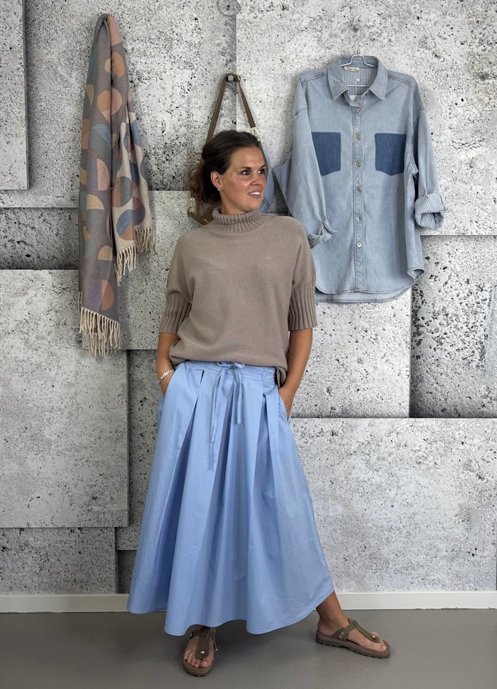 Huston genser - mocha - onesize - Many Colors